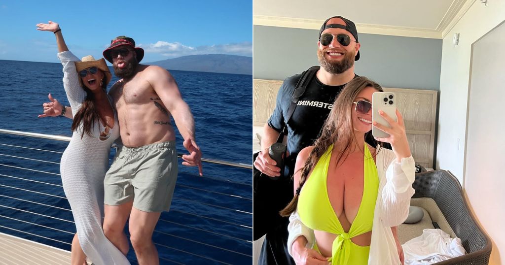 Kelsey Holmer Relationship with Lane Johnson